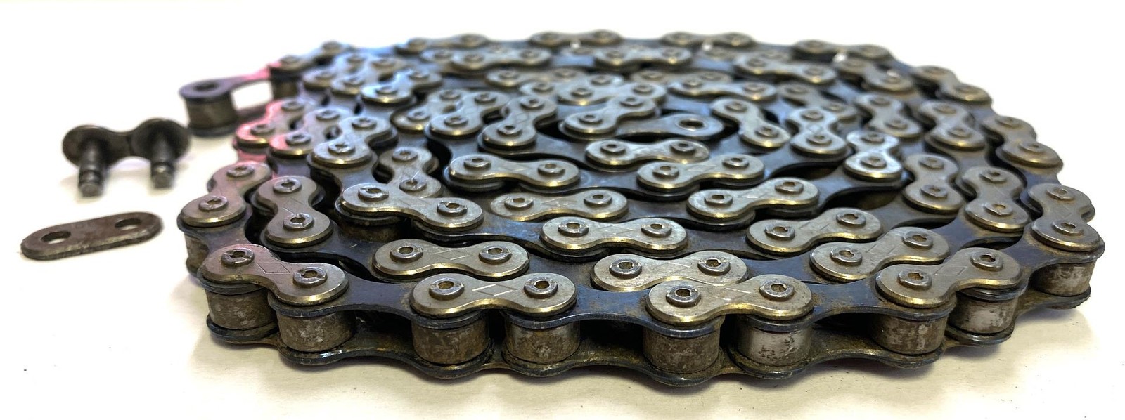 Diamond skip tooth 1" pitch BICYCLE CHAIN 3/16" skip tooth 57" long