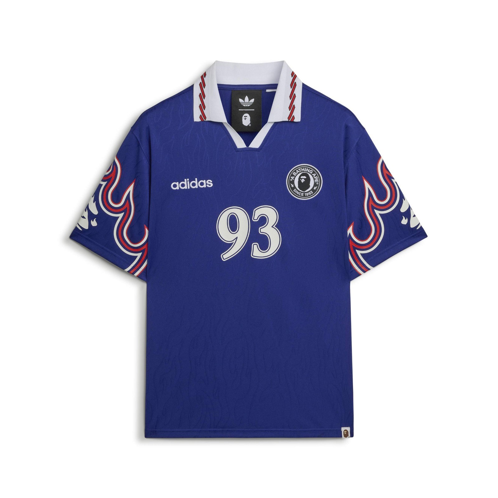 Adidas Originals x Bape (Jpan Blue) SSL Flame Jersey KF4914