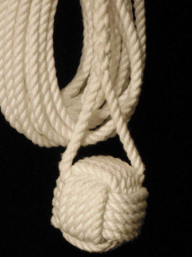 100-ft Heaving line w/ Monkeys Fist Knot