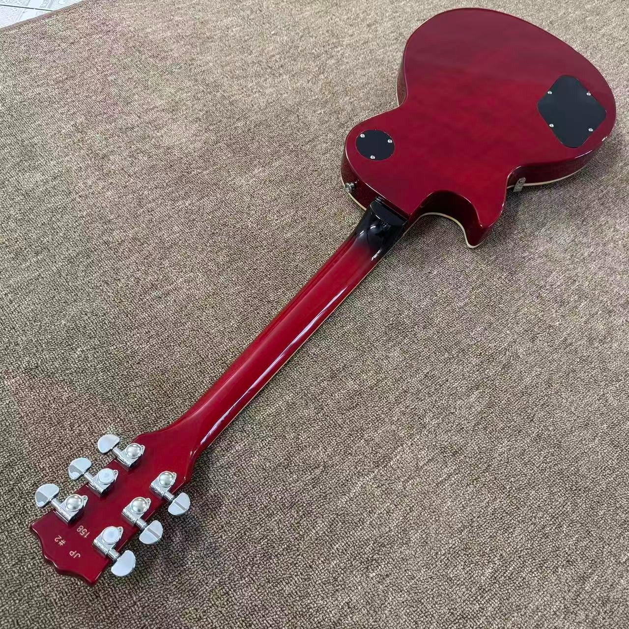 Jimmy page Electric Guitar Tiger Stripes 6 stings gitaar solid body chibson