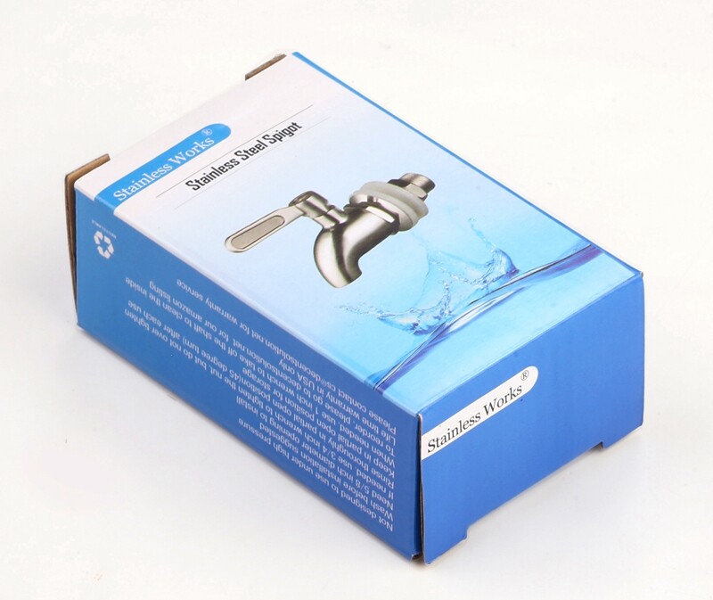 Stainless Works SSS010 Stainless Steel Beverage Dispenser Spigot (Fits 5/8 inch