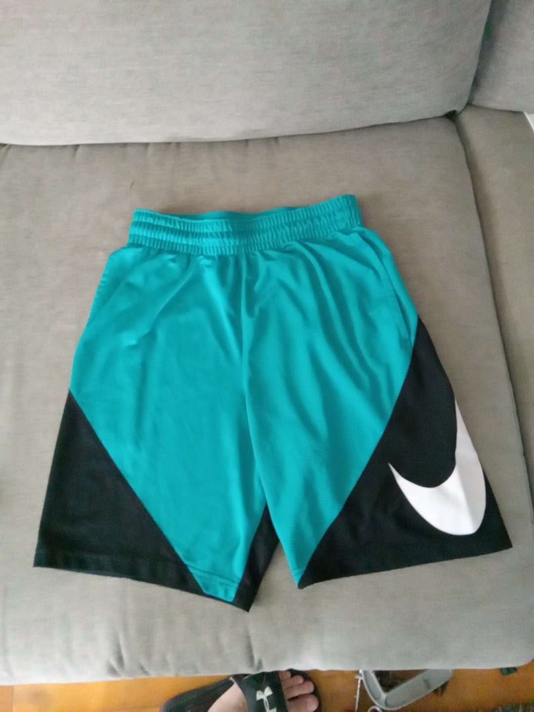 Nike Black&Teal HBR Dryfit Shorts