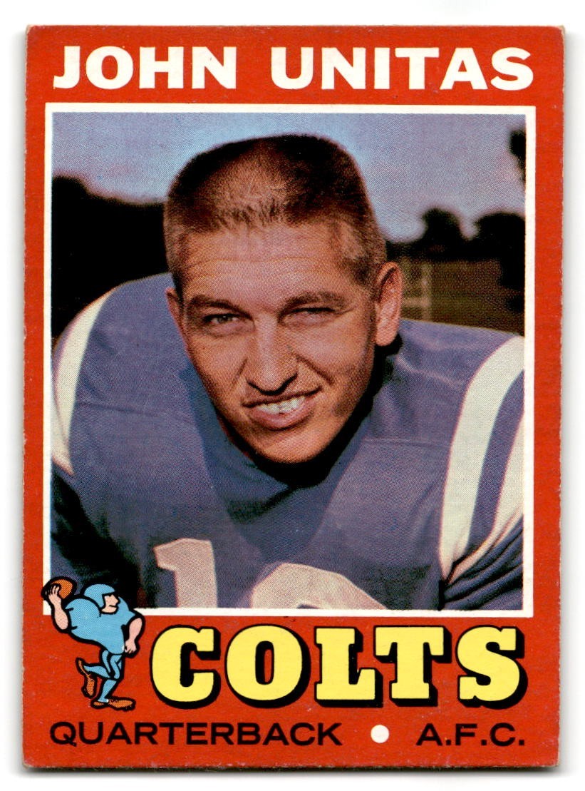 1971 Topps Football VG/EX to EX You choose Complete Your Set #1-150