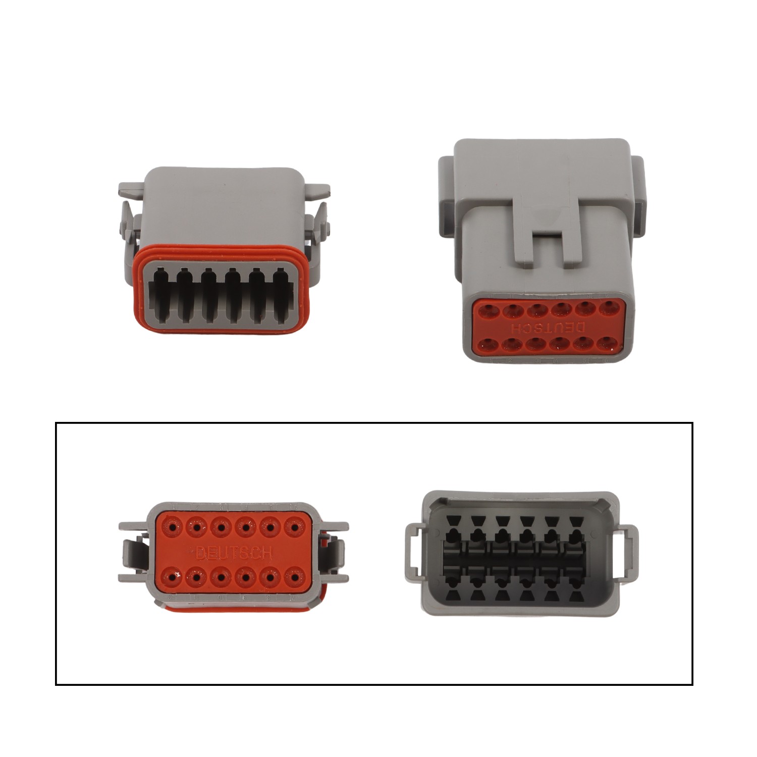 For Deutsch Connector Kit Stamped Contacts For 14,16,18,20 GA.WIRE 1650PCS