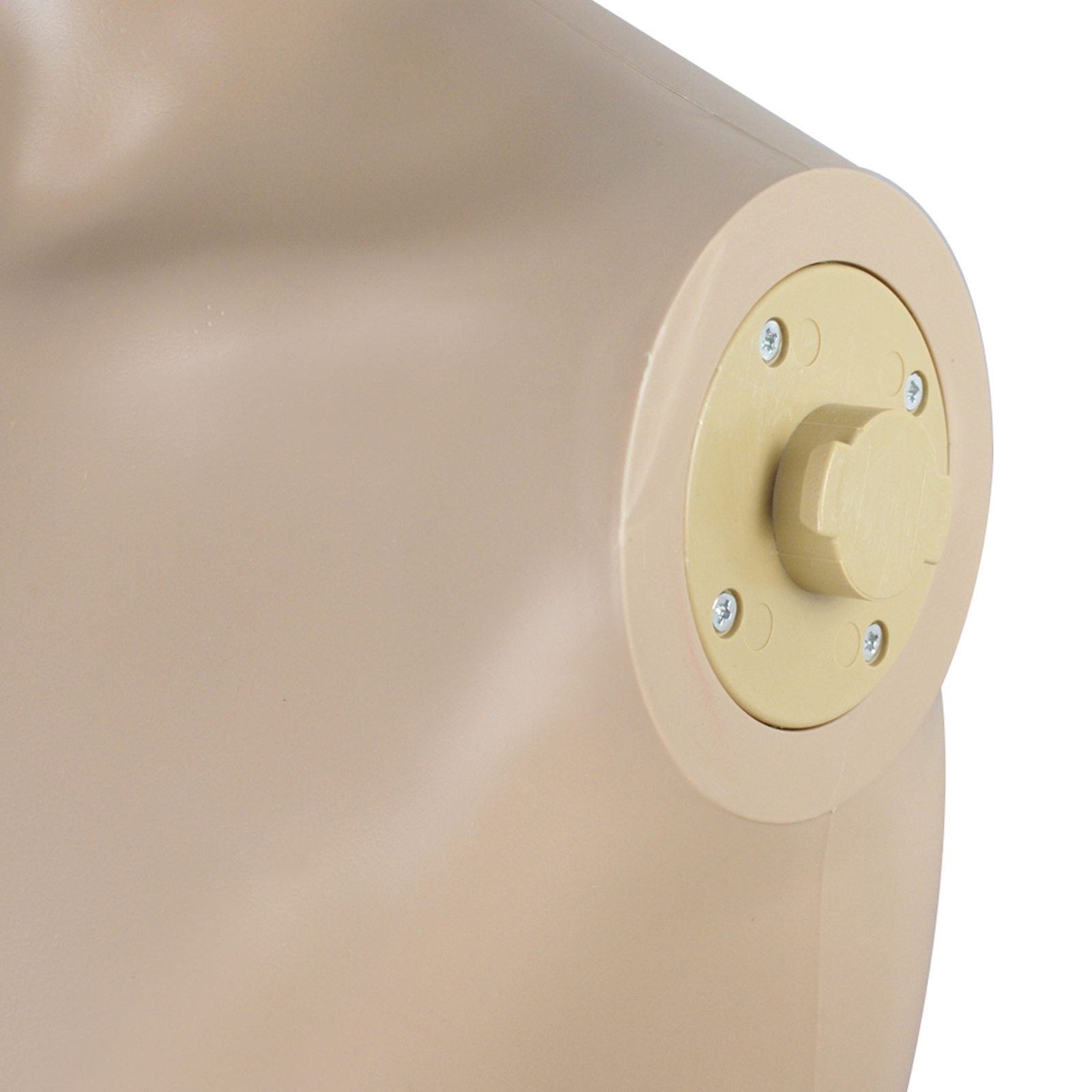 72"H Male Mannequin Full Body PP Realistic Display Head Turns Dress Form w/Base