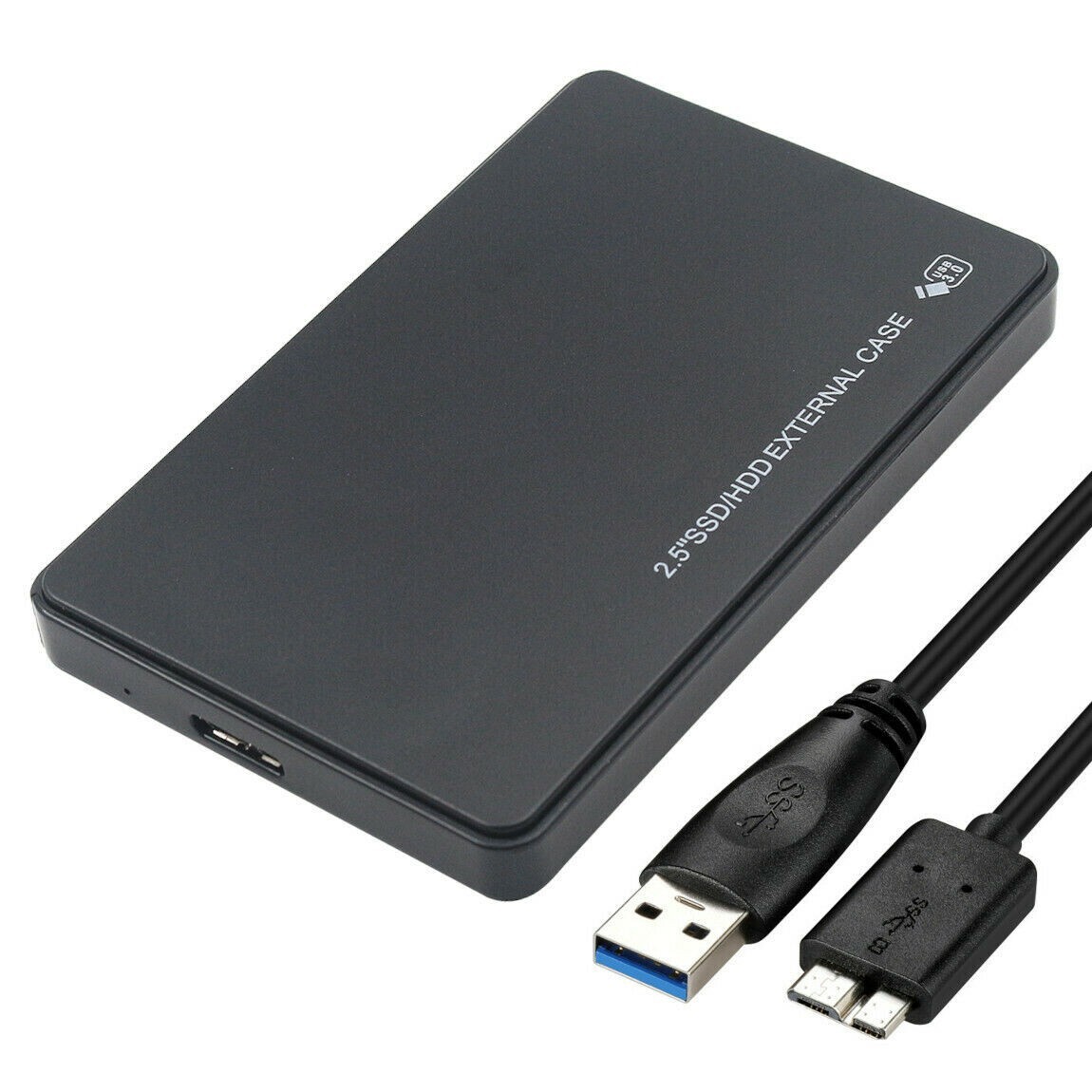 2.5" SATA USB 3.0 Hard Drive Disk HDD SSD Enclosure External Laptop Case Lot