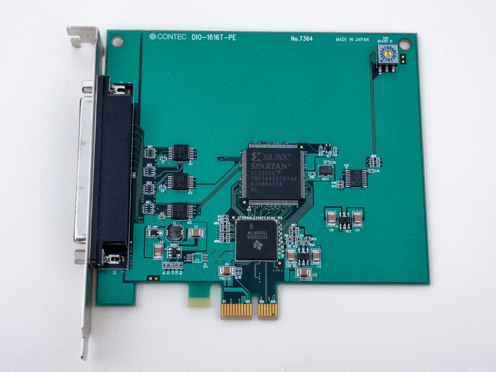 Contec DIO-1616T-PE 16-Channel Digital I/O TTL Card PCIe