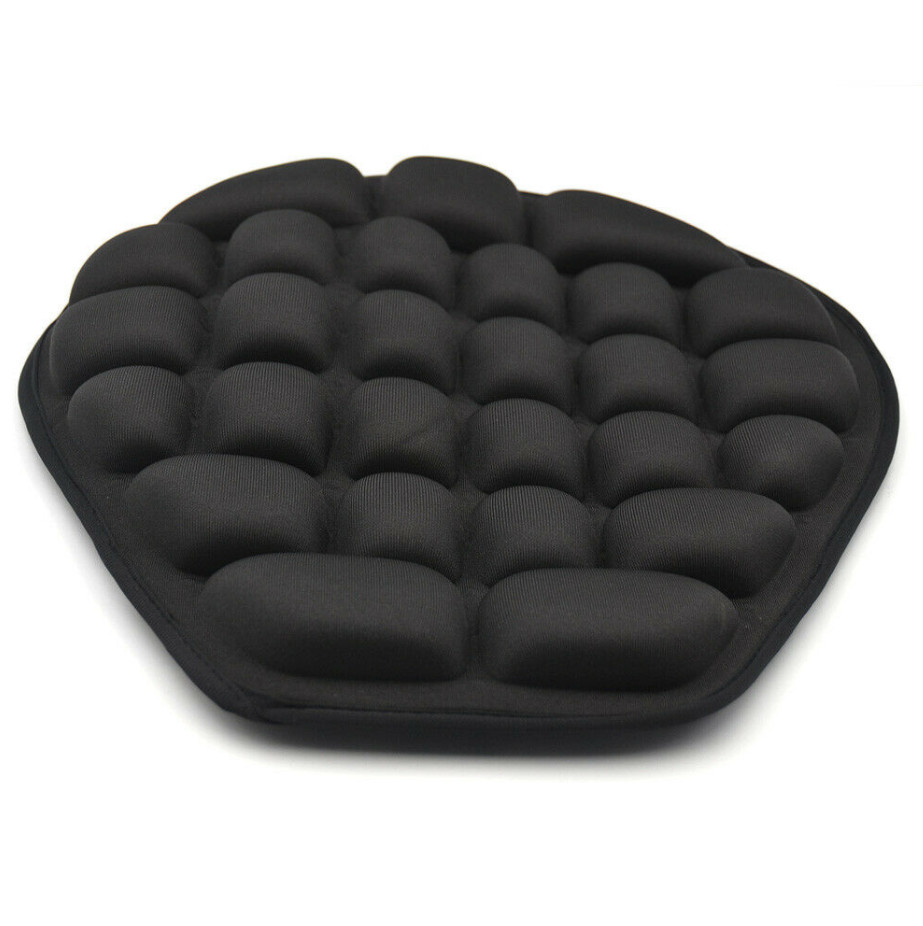 1Pcs Motorcycle 3D Seat Pad Comfort Gel Cushion Universal Motorbike Pillow Cover