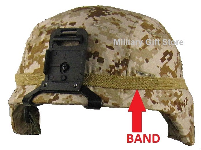 HELMET BAND CAT EYE for M1 M88 PASGT MICH HELMETS ARMY USMC MILITARY MADE IN USA