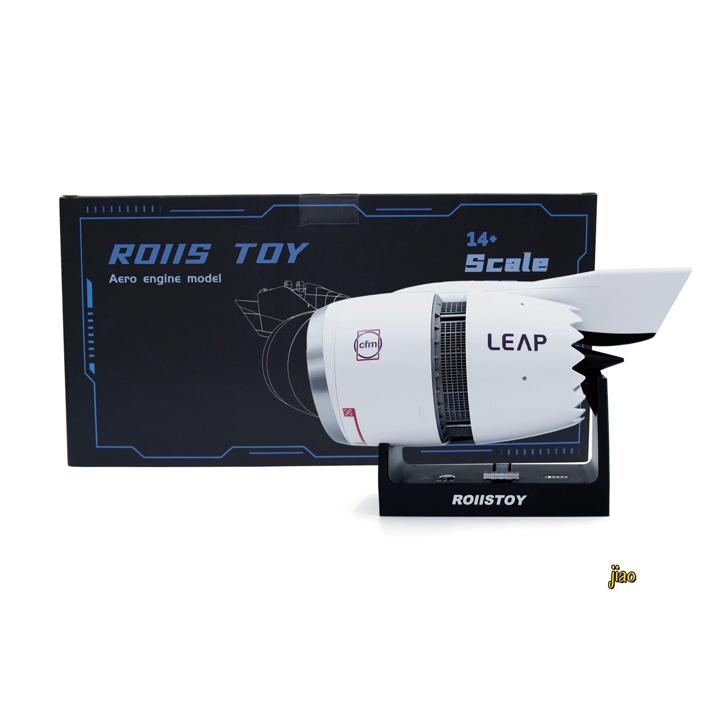 1/24 Mini C919 CFM-LEAP 1B Aviation Electric Aircraft Engine Finished Model Gift