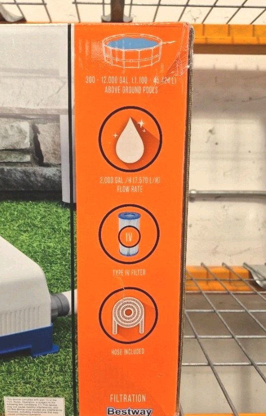 Flowclear 2000 Gph Smart Touch Wifi Above-Ground Pool Pump Filter 12000 Gal Pool