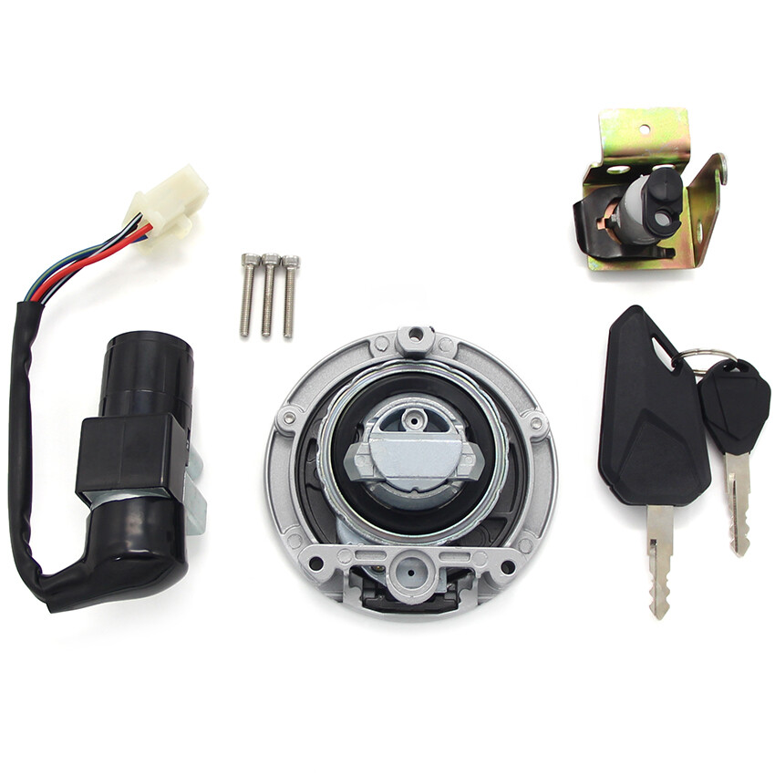 Ignition Switch Fuel Gas Cap Lock Key Set for Honda Grom125 2017-2024 MSX125