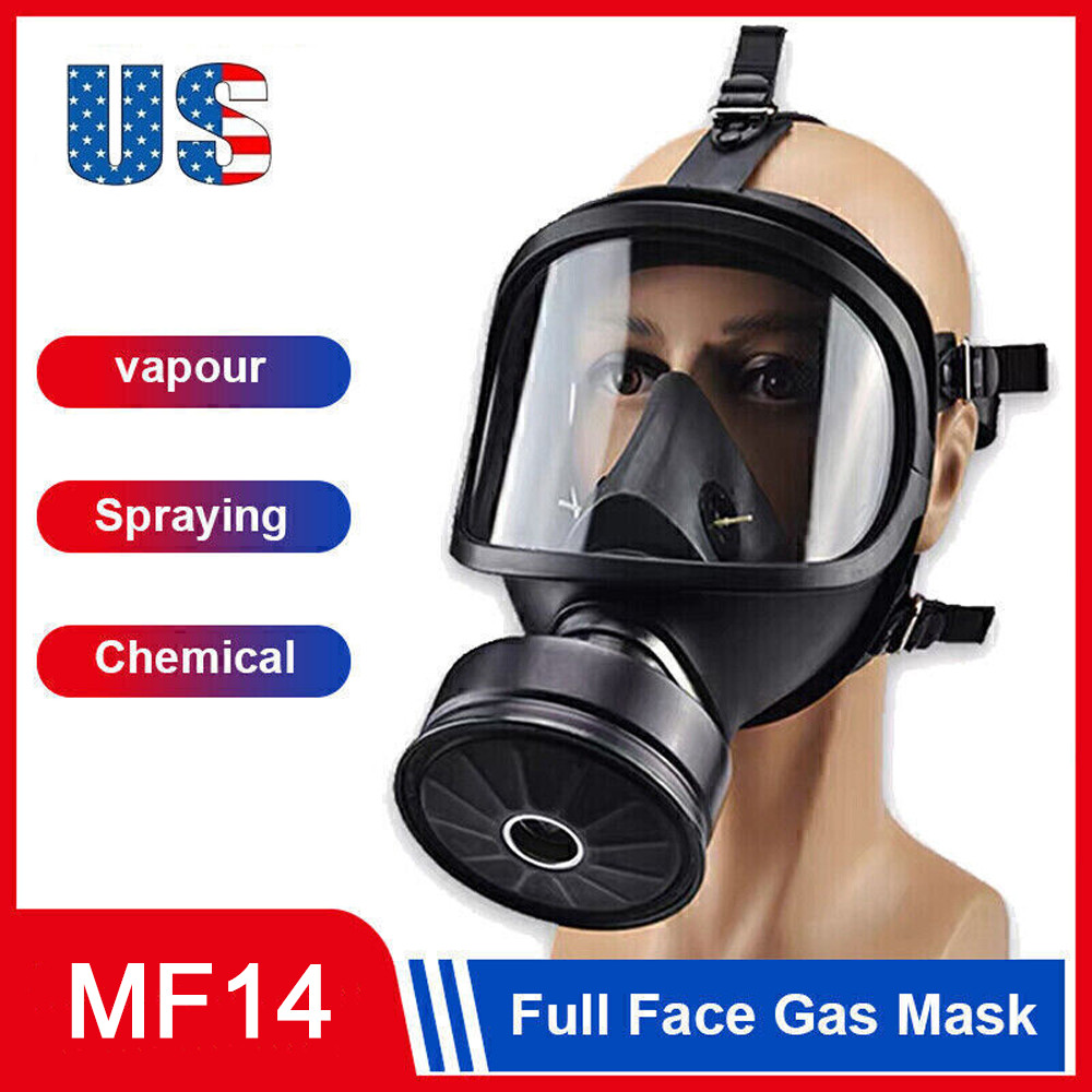 Full Face Gas Mask, Gas Masks Survival Nuclear and Chemical with 40Mm Activated