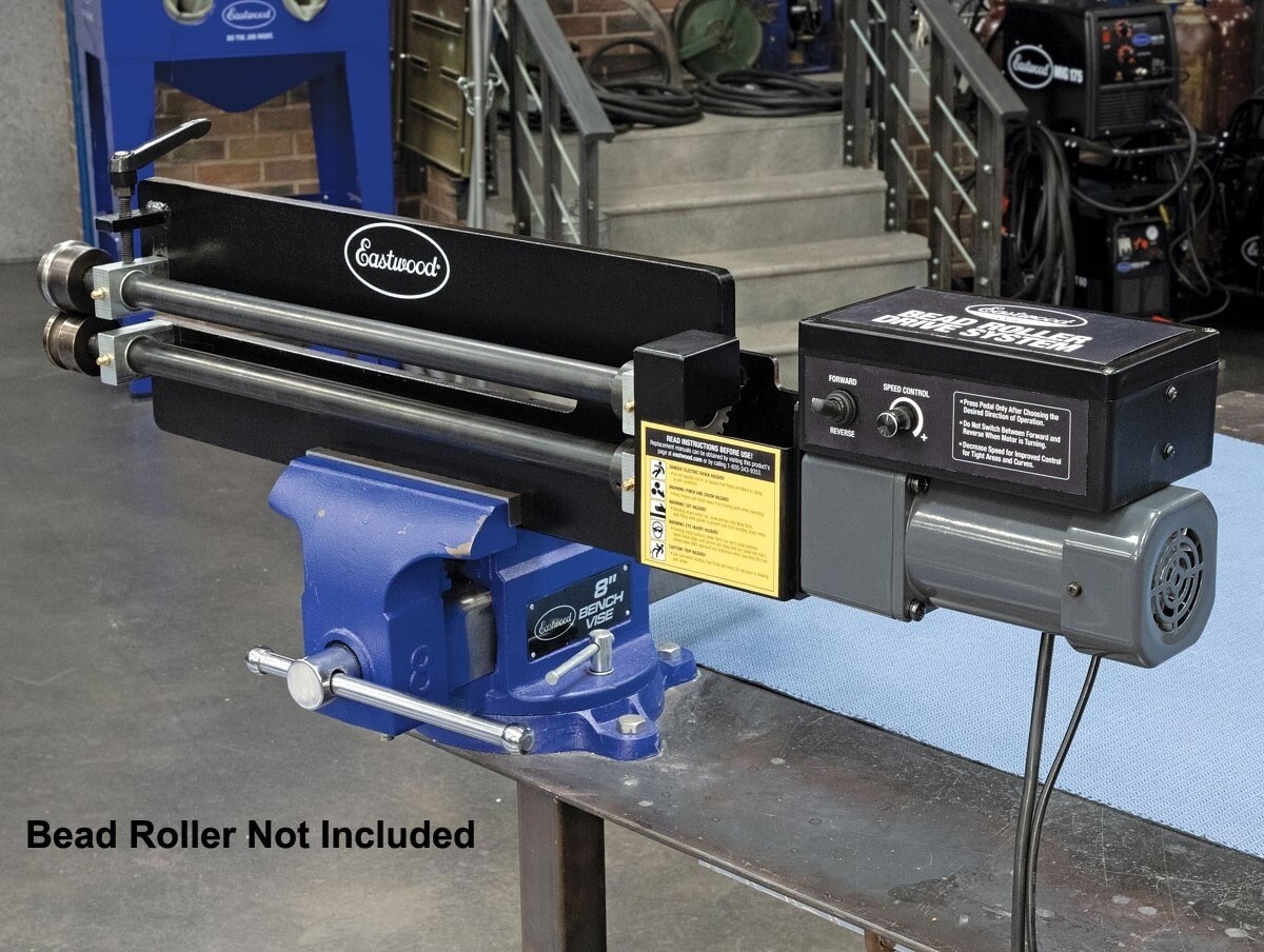 Eastwood Elite Bead Roller Drive System Reversible Electric Motor Foot Pedal