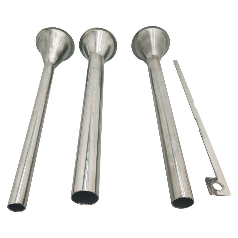 110V 26L Commercial Hydraulic Sausage Stuffer Filler SF260 with 3 Filling Nozzle