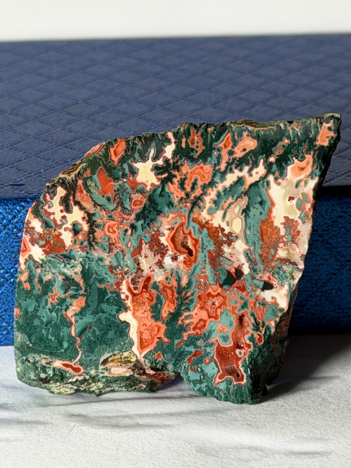 Idaho Sunset Jasper Agate Unpolished Rock Slab