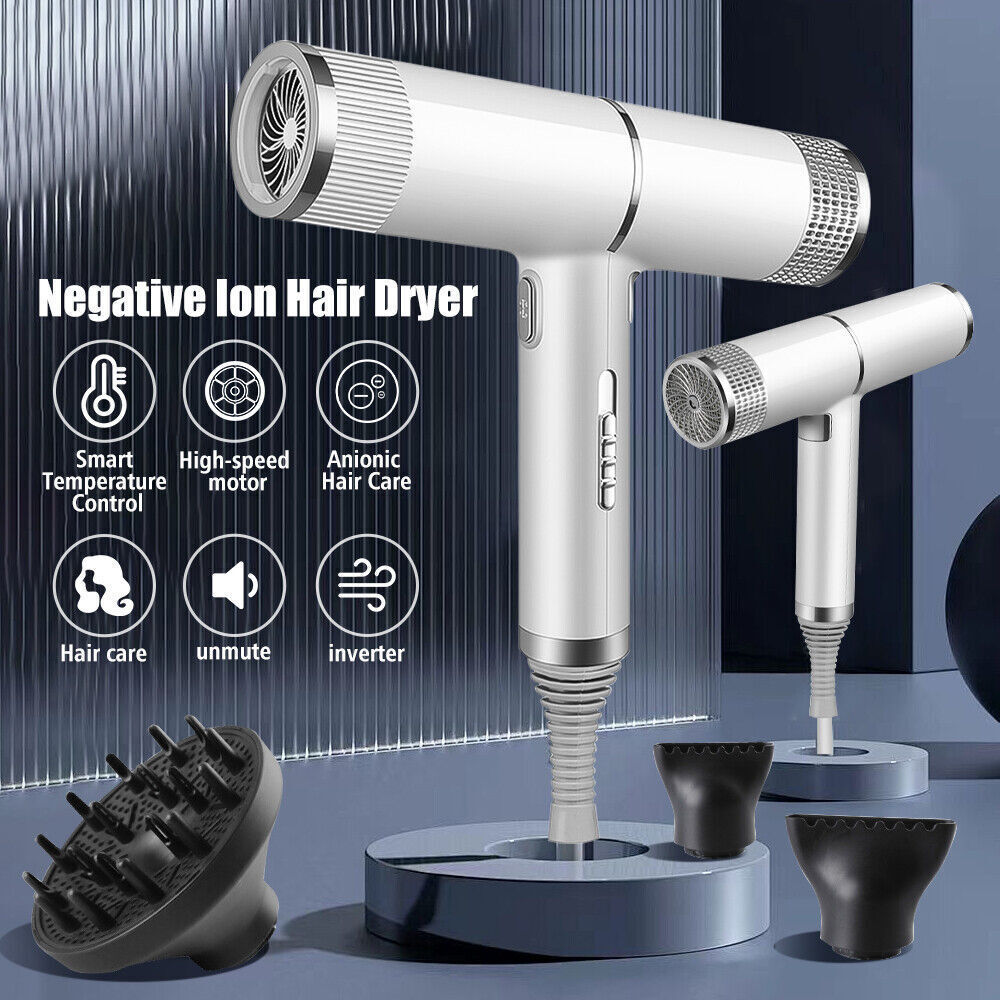 Hair Dryer Blower 2500W Professional Negative Ionic Blow Fan Styler Hair Dryer