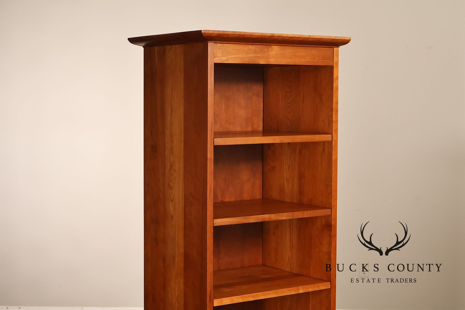 Stickley Mission Collection Pair of Cherry Bookcases