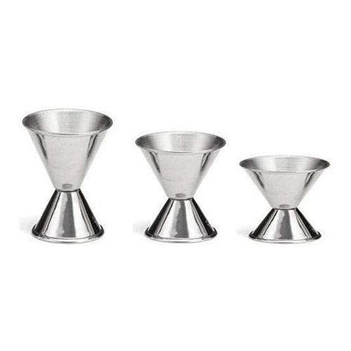 Stainless Steel Bar Jigger Cocktail Bartender Drink Mixing Measuring Liquor