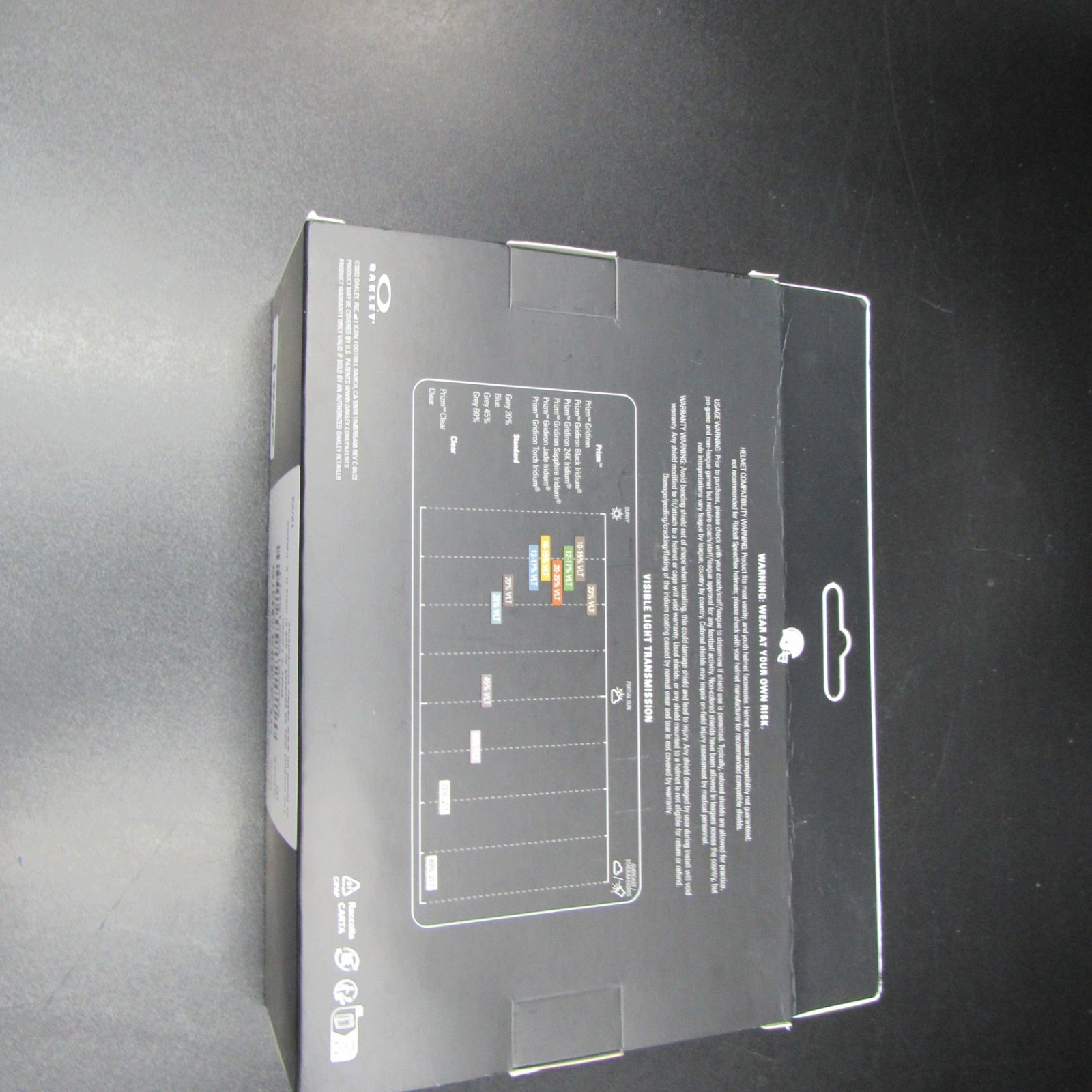 Oakley Legacy Football Helmet Shield Clear (Shield Only)