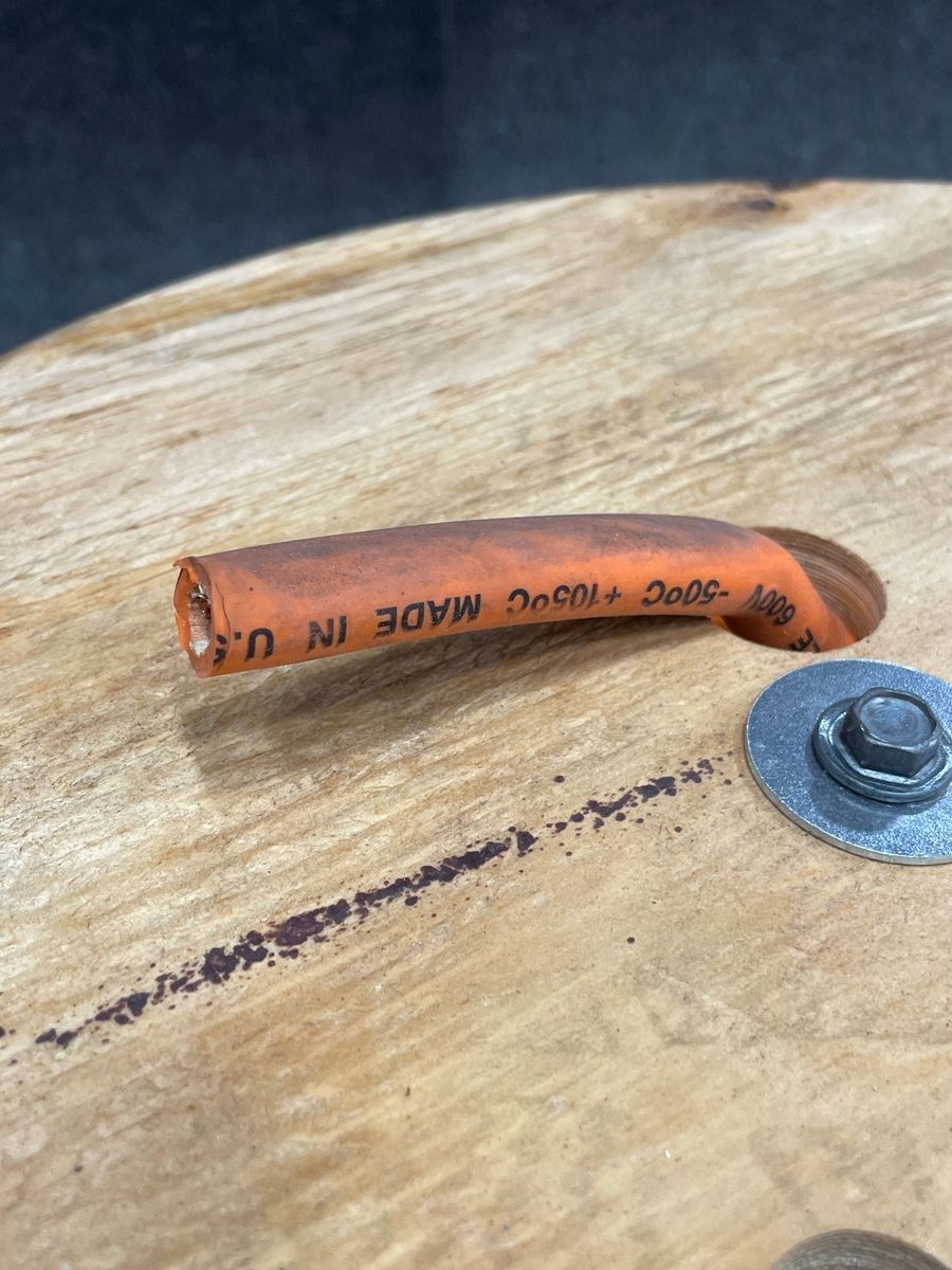 Kalas 640076.01.004 FLEXWHIP Welding Cable 250Ft, 1AWG, Copper, Orange*