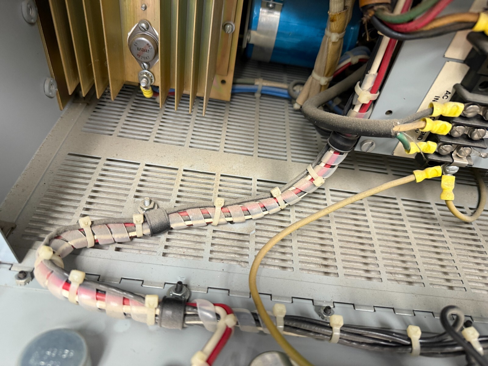 Huge Power Supply Ham Radio Teletype