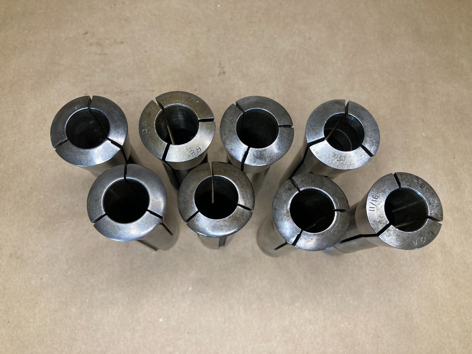 R8 Collet. Assorted Brands and Sizes (Single Collet)