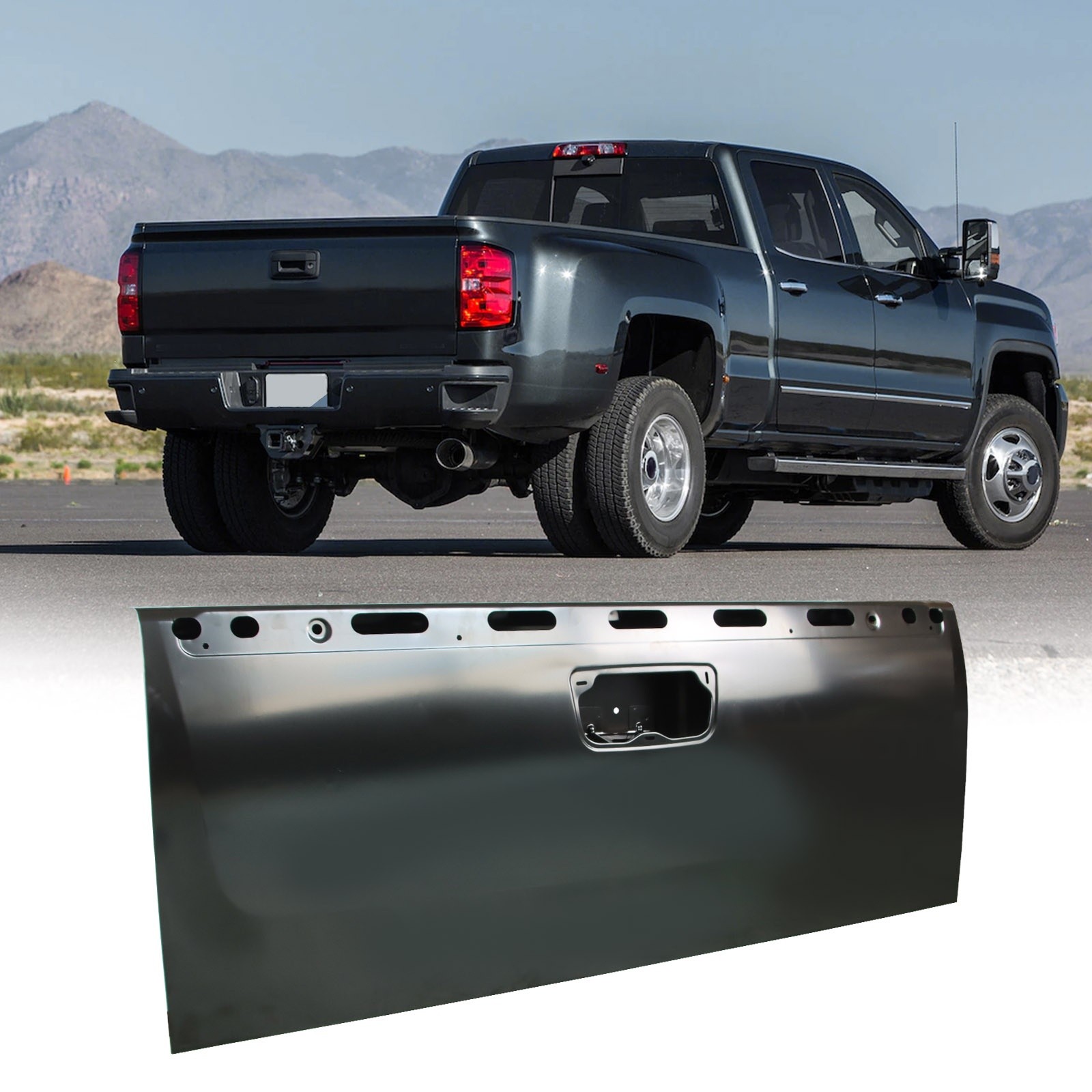 Tailgate Primed For 2007-2013 Silverado / Sierra 1500 2007-2014 2500HD 3500HD