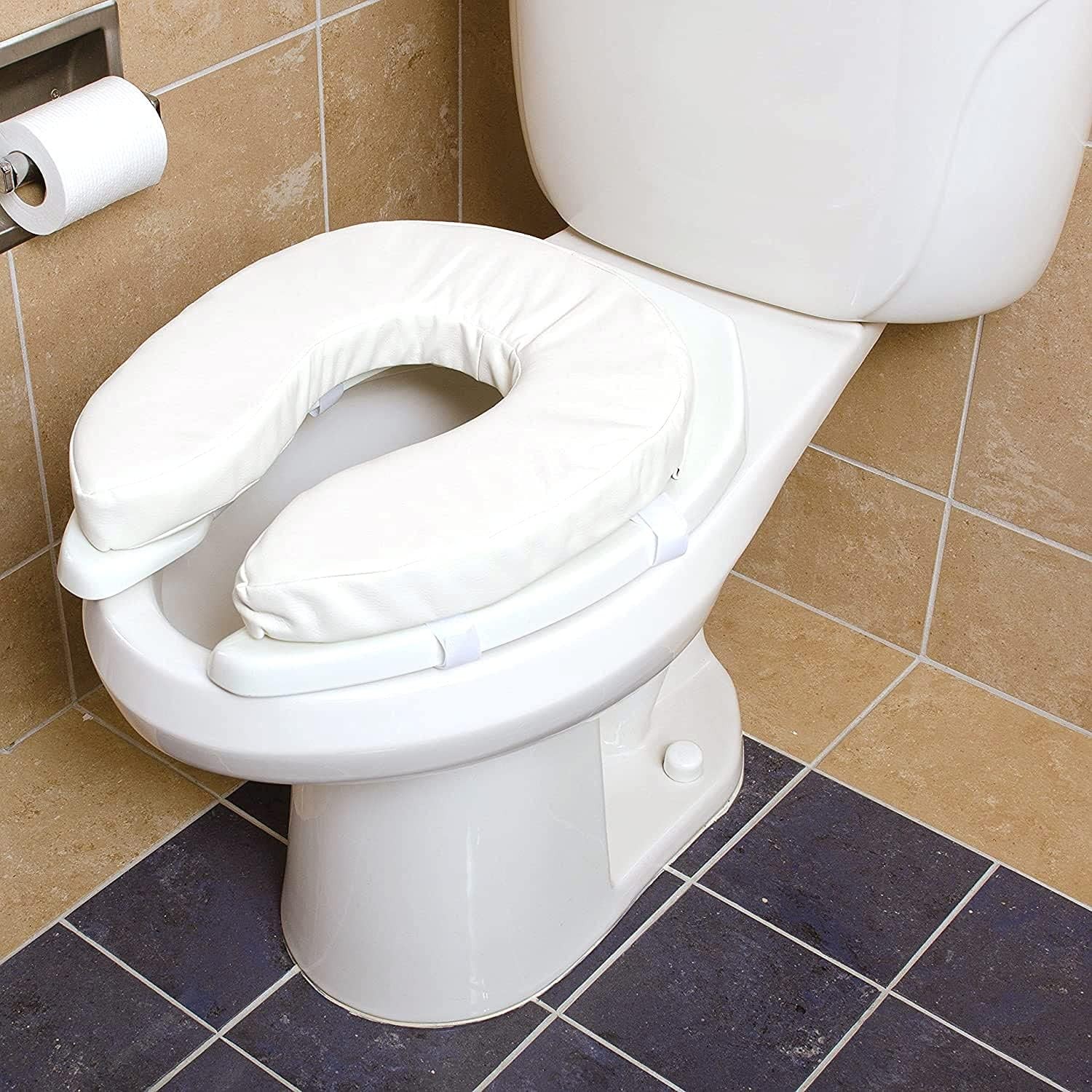 DMI Raised Toilet Seat Cushion Seat Cushion 2 Inch Pad