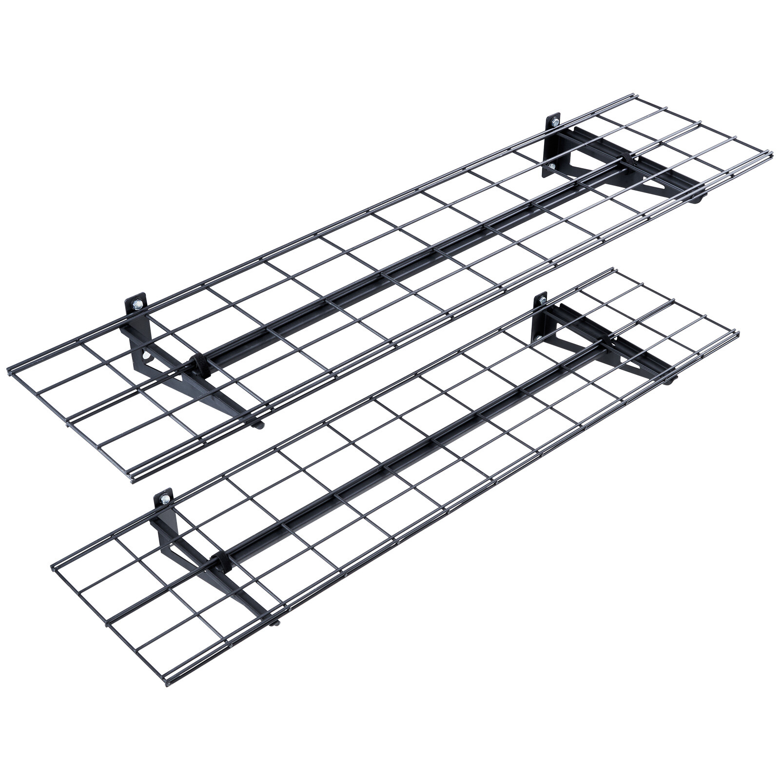 VEVOR 2PCS 4x1 ft Garage Storage Rack Shelving Heavy Duty Wall Mounted Shelving