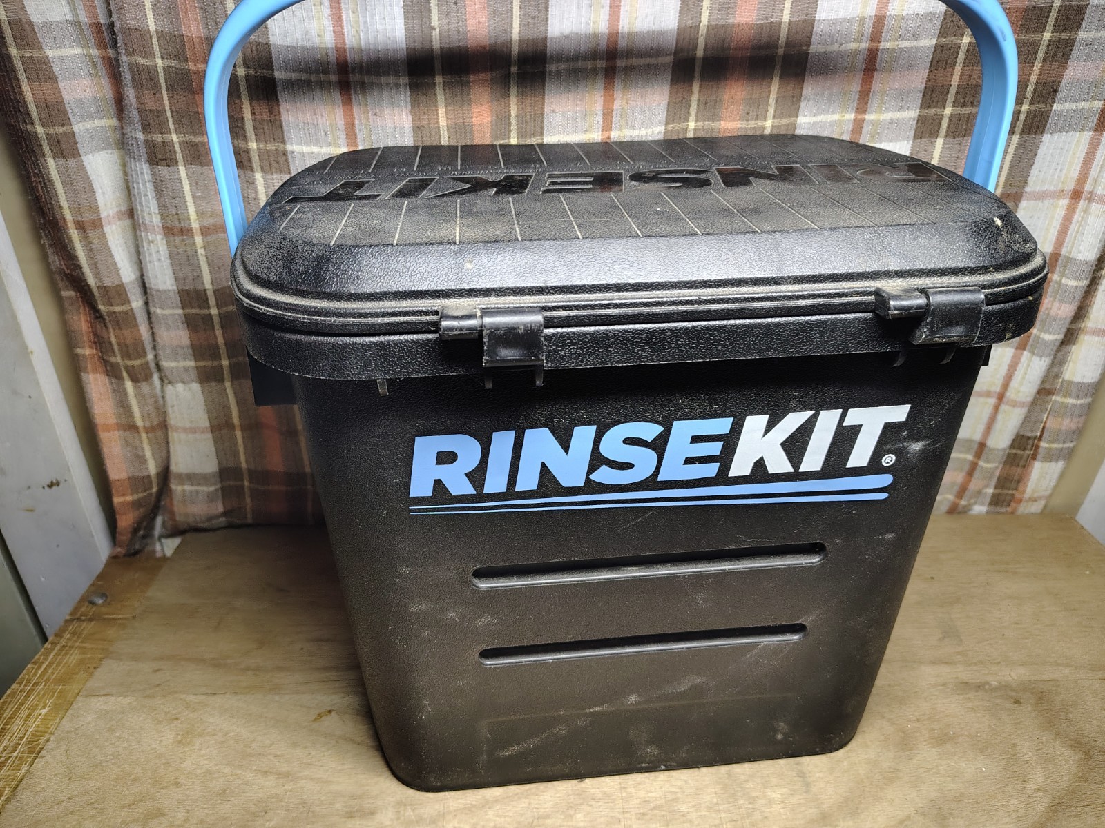 Rinsekit Portable Pressurized Outdoor Shower Kit Camping RV Non Electric