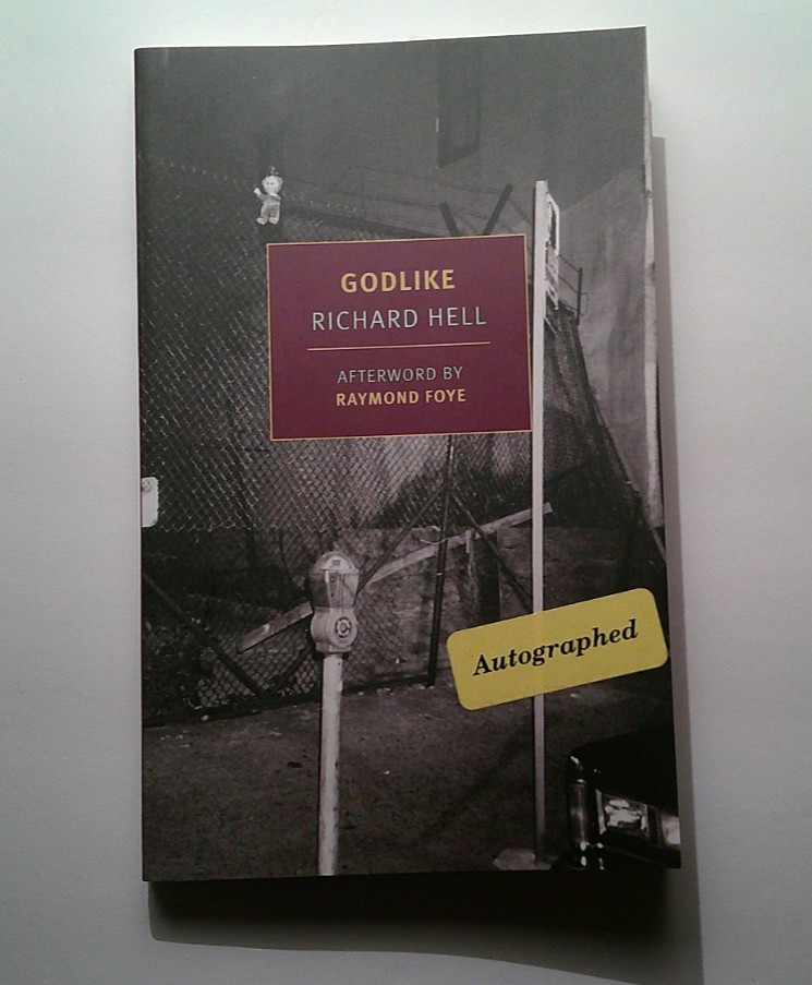 *RICHARD HELL SIGNED *GODLIKE* TELEVISION – VOIDOIDS - PUNK – BLANK GENERATION*