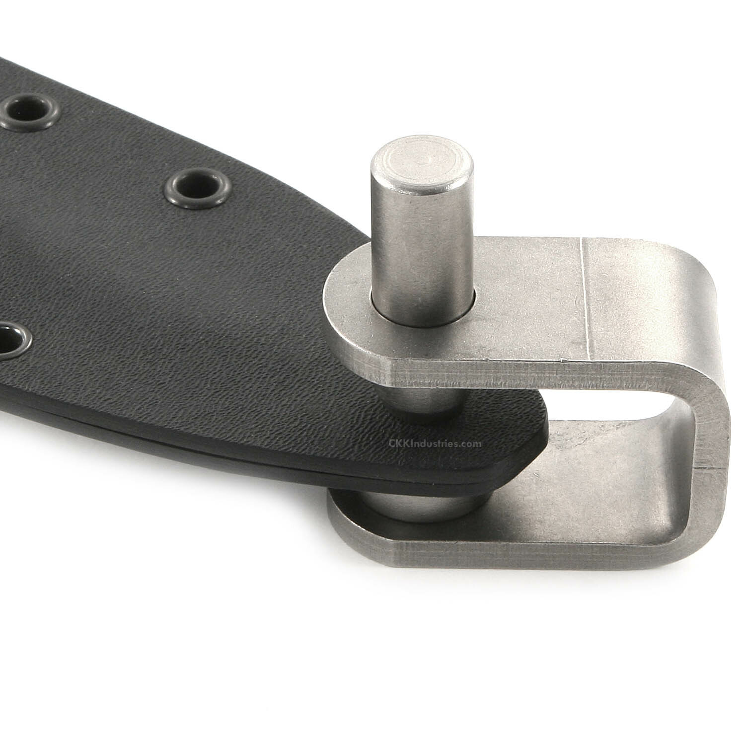 (#8-8) - (1/4in) - Black Kydex Holster Eyelets - (25, 50, 100 Qty.) - (USA Made)