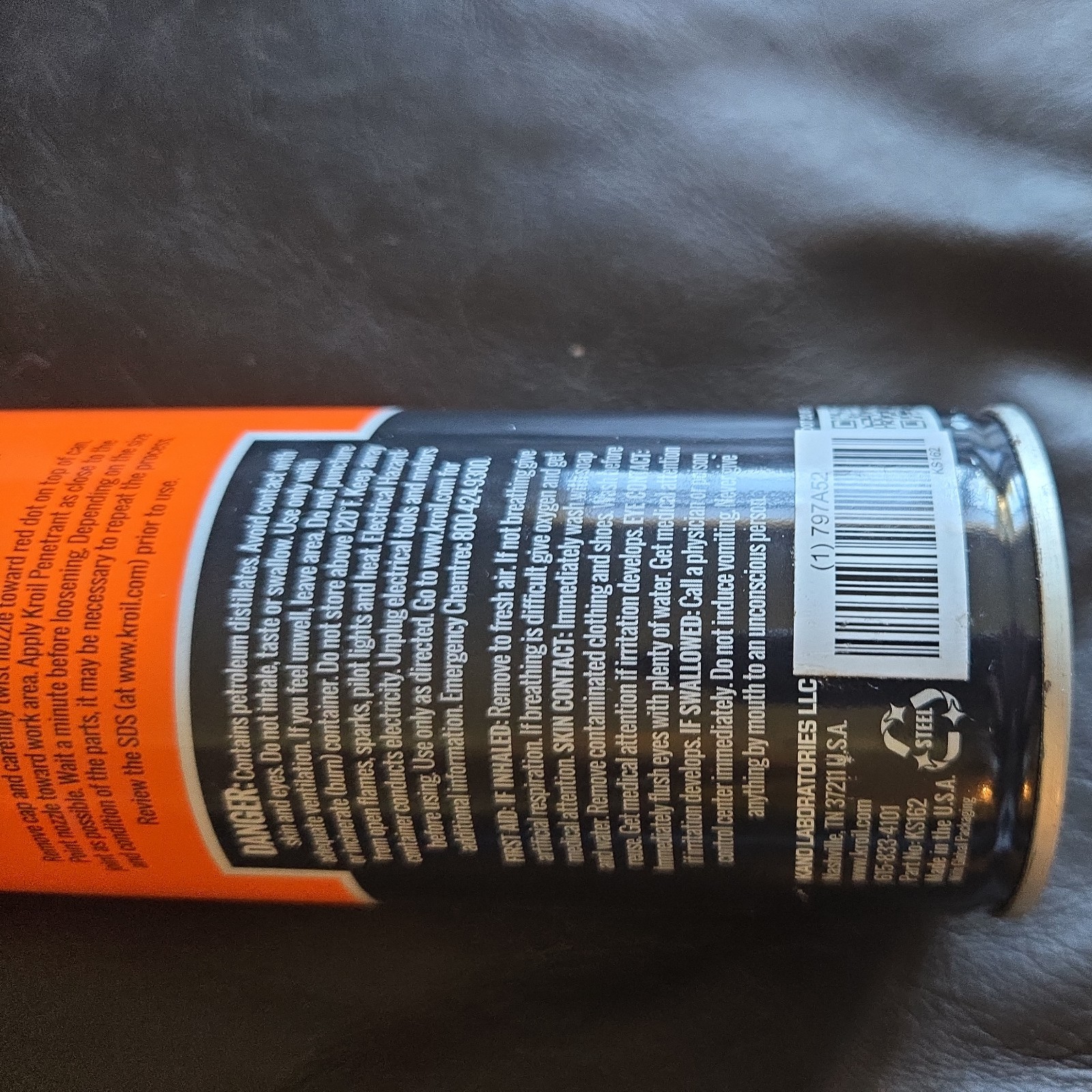 4 pack Kroil Original Penetrant Aerosol 16.5oz Can - Aerokroil Formula ONE CAN