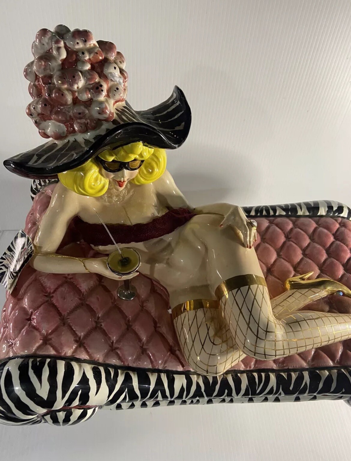S.W.A.K. Lynda Corneille Gertie on Sofa Character Figurine