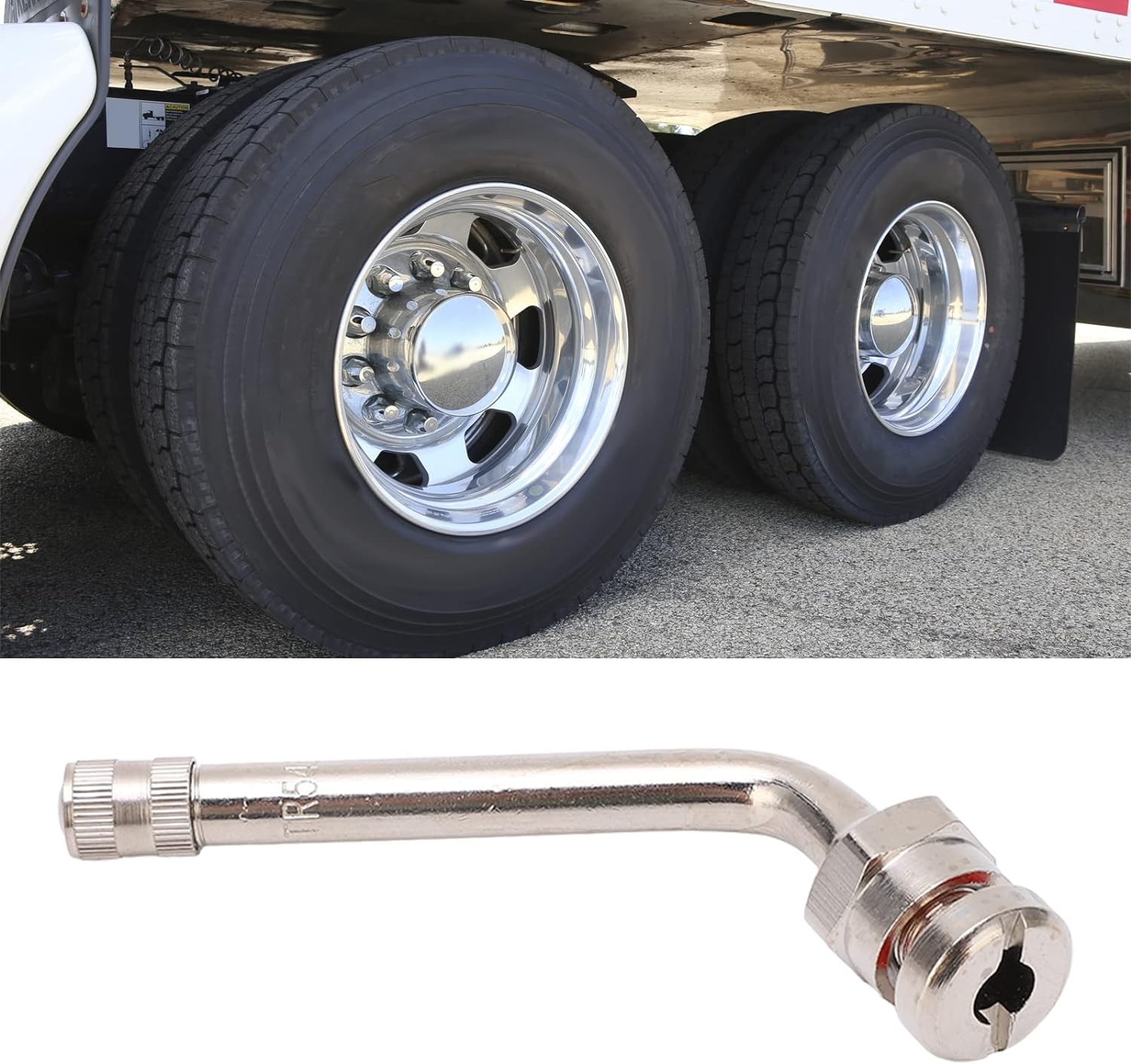 50 Kits New TR545D Truck Tire Valve Stems for New 22.5 & 24.5 Alcoa Aluminum
