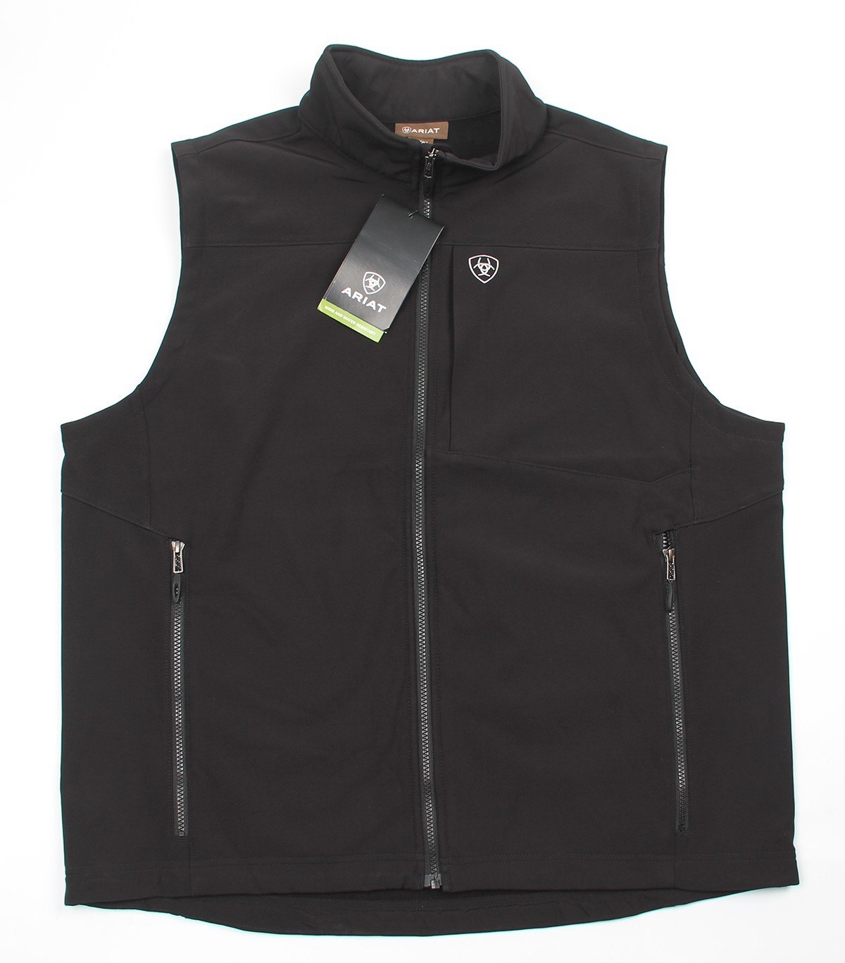 Ariat Mens Logo 2.0 Softshell Vest Black