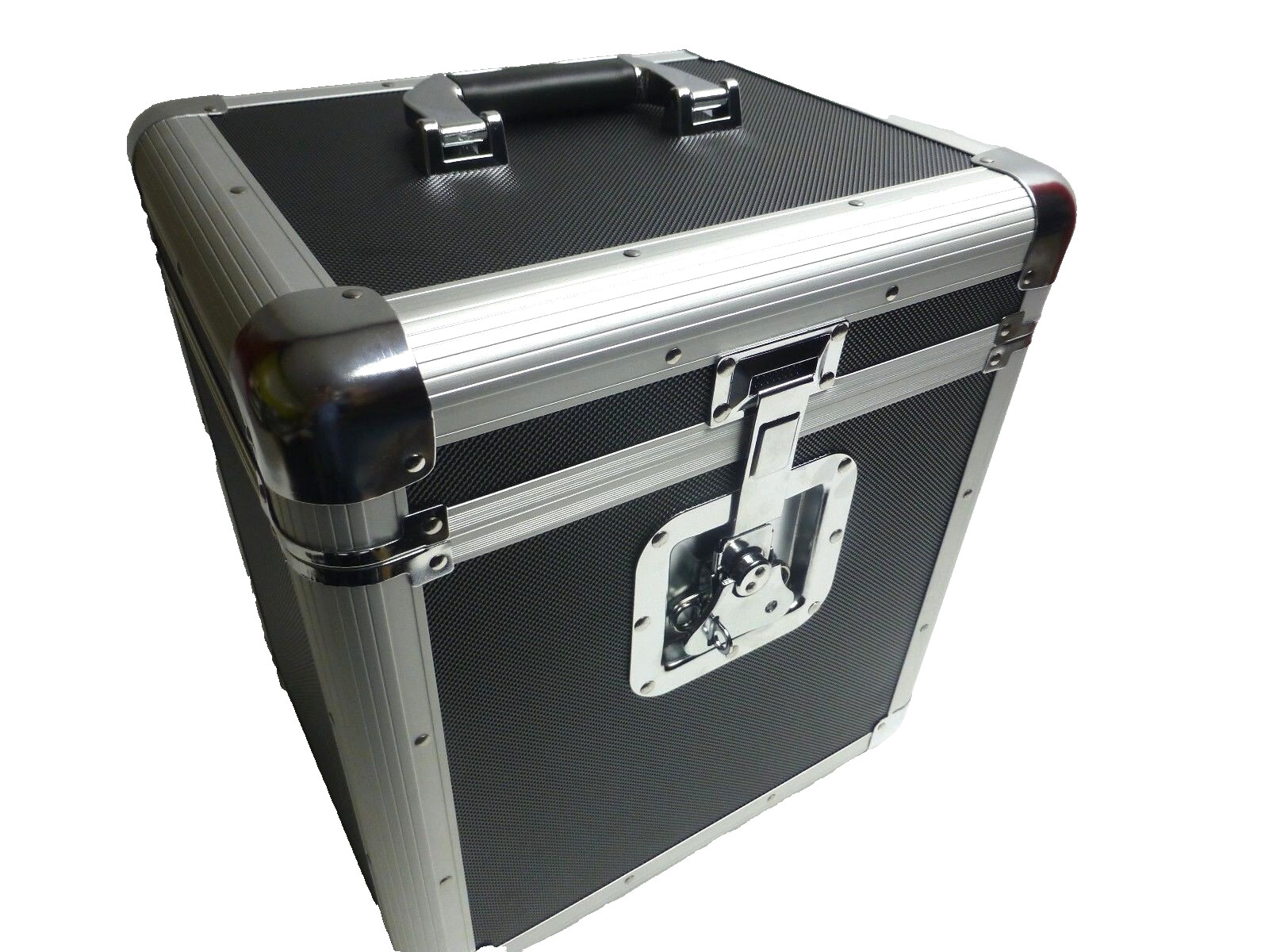 12" or LP Record Box Euro Style Case Holds Up To 60 Vinyl Records