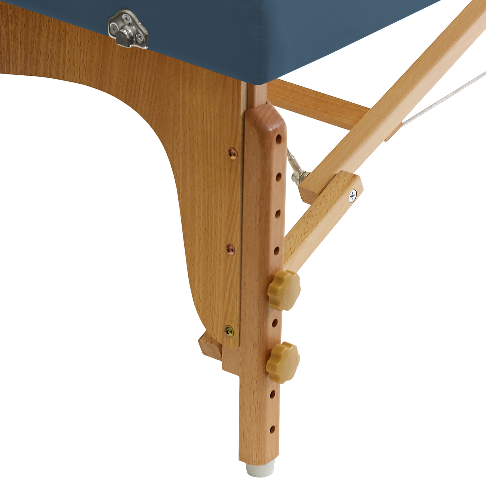 Portable Physical Therapy Massage Table - Stretching Treatment - Blue