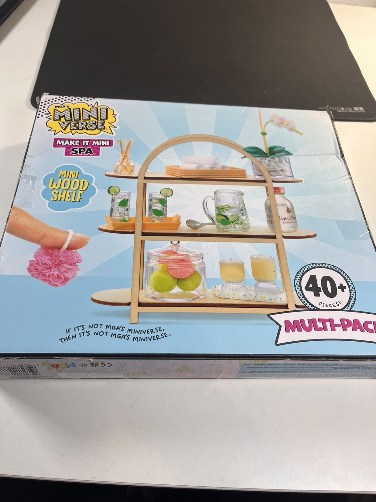 Brand New In Box MGA Miniverse Make It Mini Spa 40 Piece Set