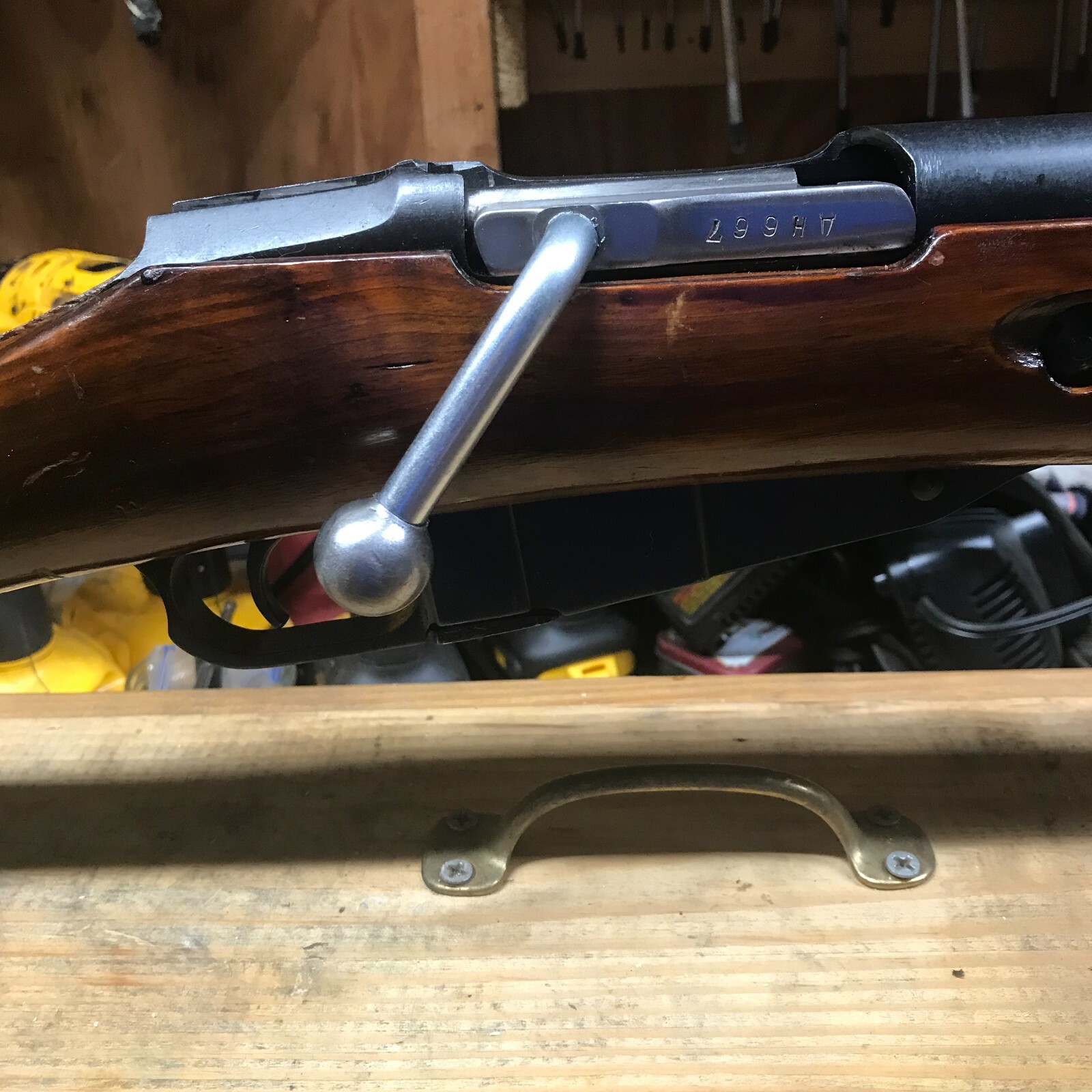 Mosin Nagant Bent/Sniper WWII Style Handle Custom Install Service "On Your Bolt"