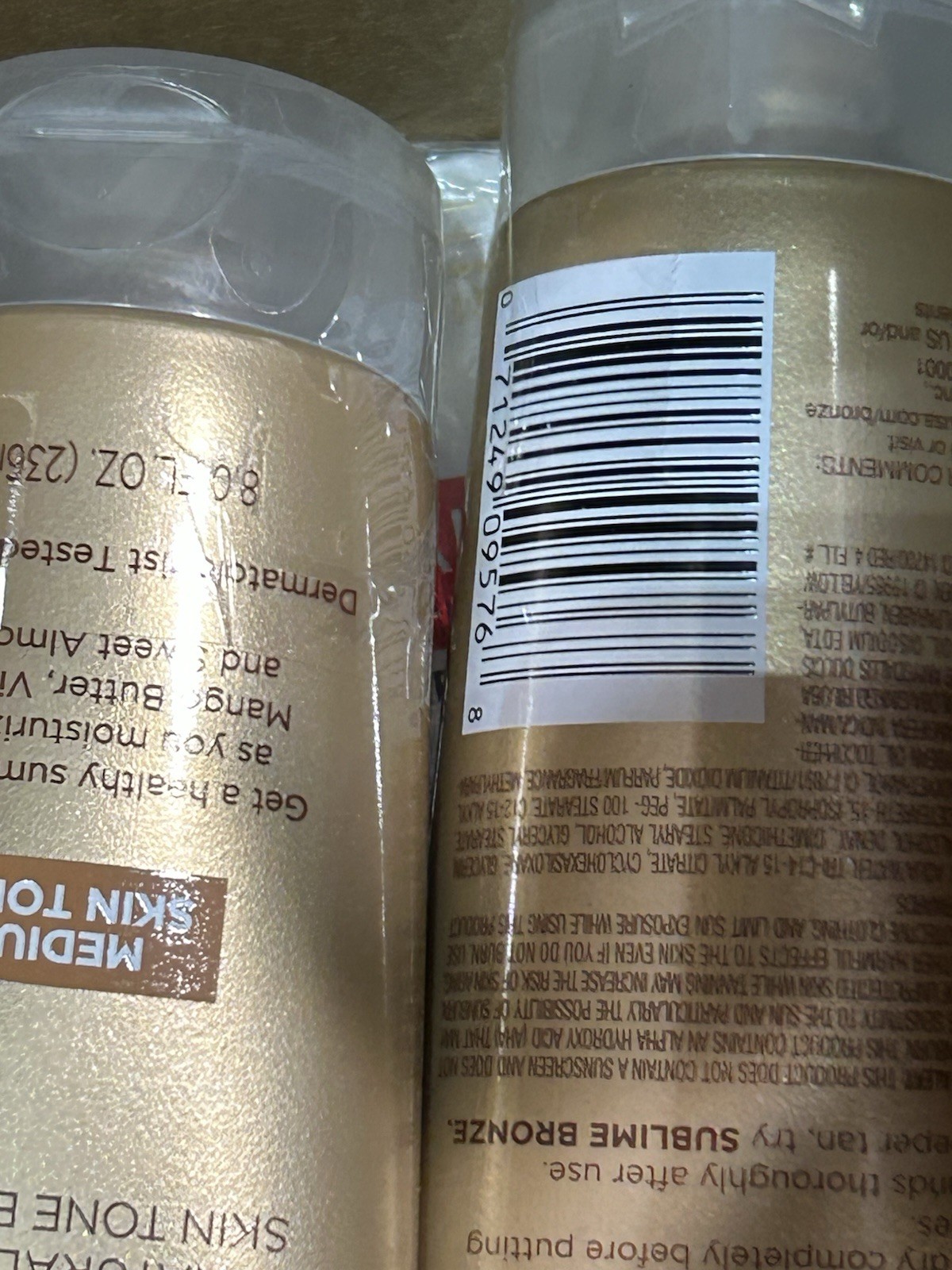 L'Oreal Paris Sublime Glow Daily Moisturizer Medium Skin Tones 8oz Lotion Tan