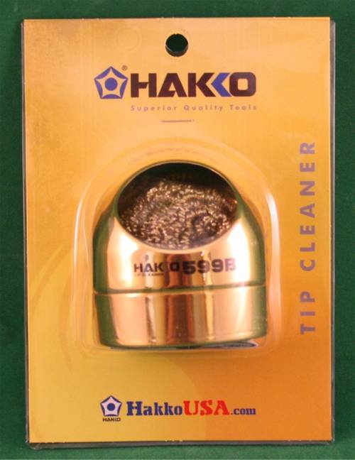 Hakko Soldering Iron Tip Cleaner - Better than a sponge!