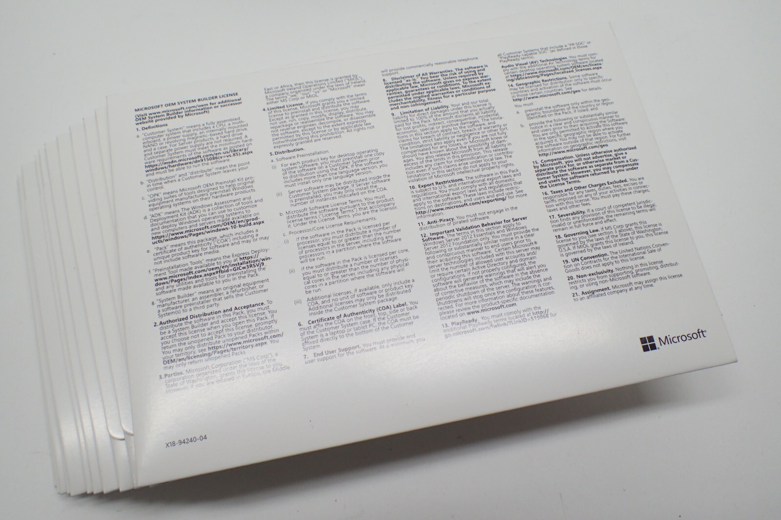 Microsoft Windows Server 2019 Standard DVD Kit Media + Key 16-Core 1PK