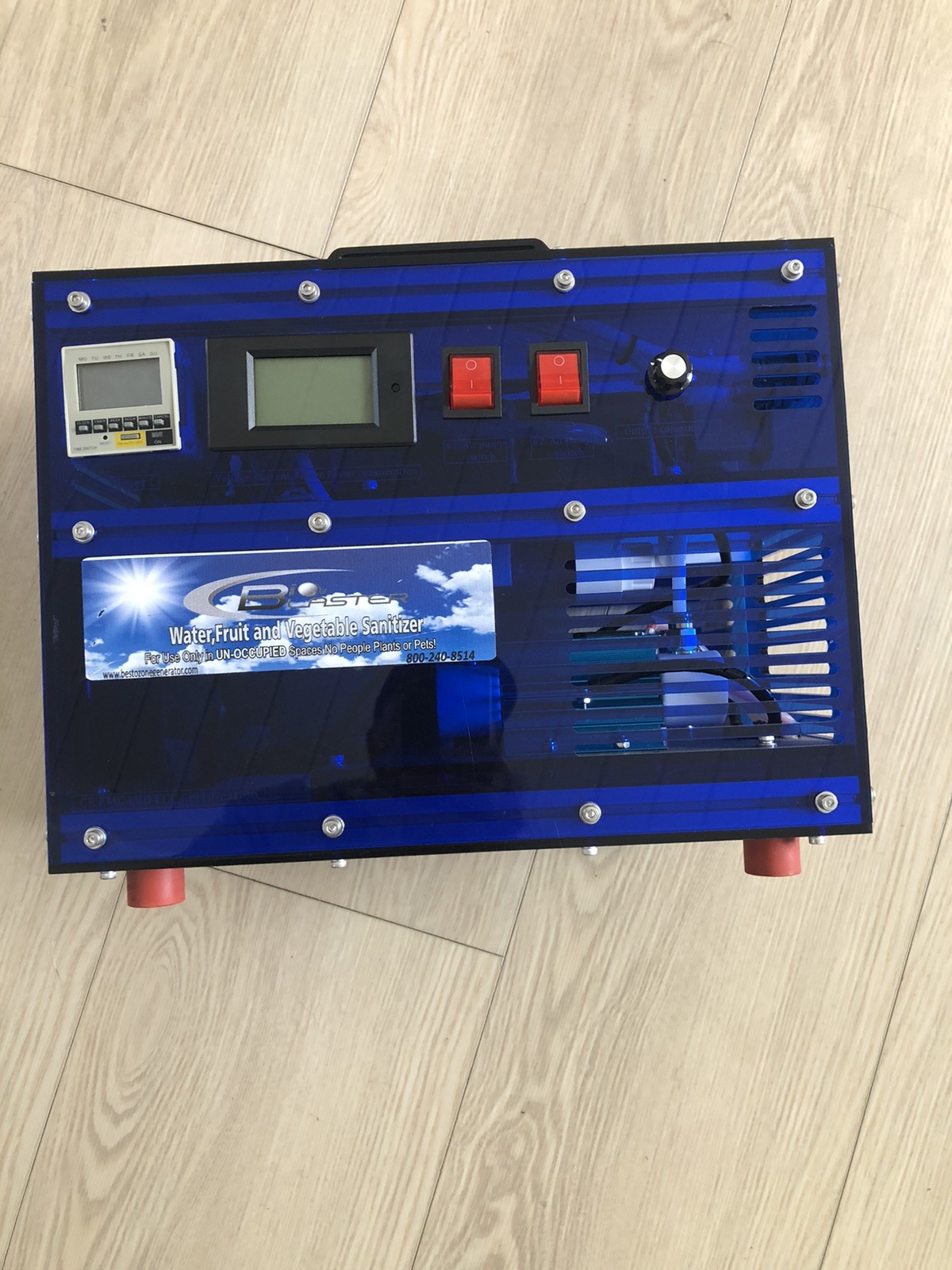 Bio Blaster WATER , FRUIT & VEGETABLE SANITIZER UNIT ONLY NO POWERCORD UNTESTED