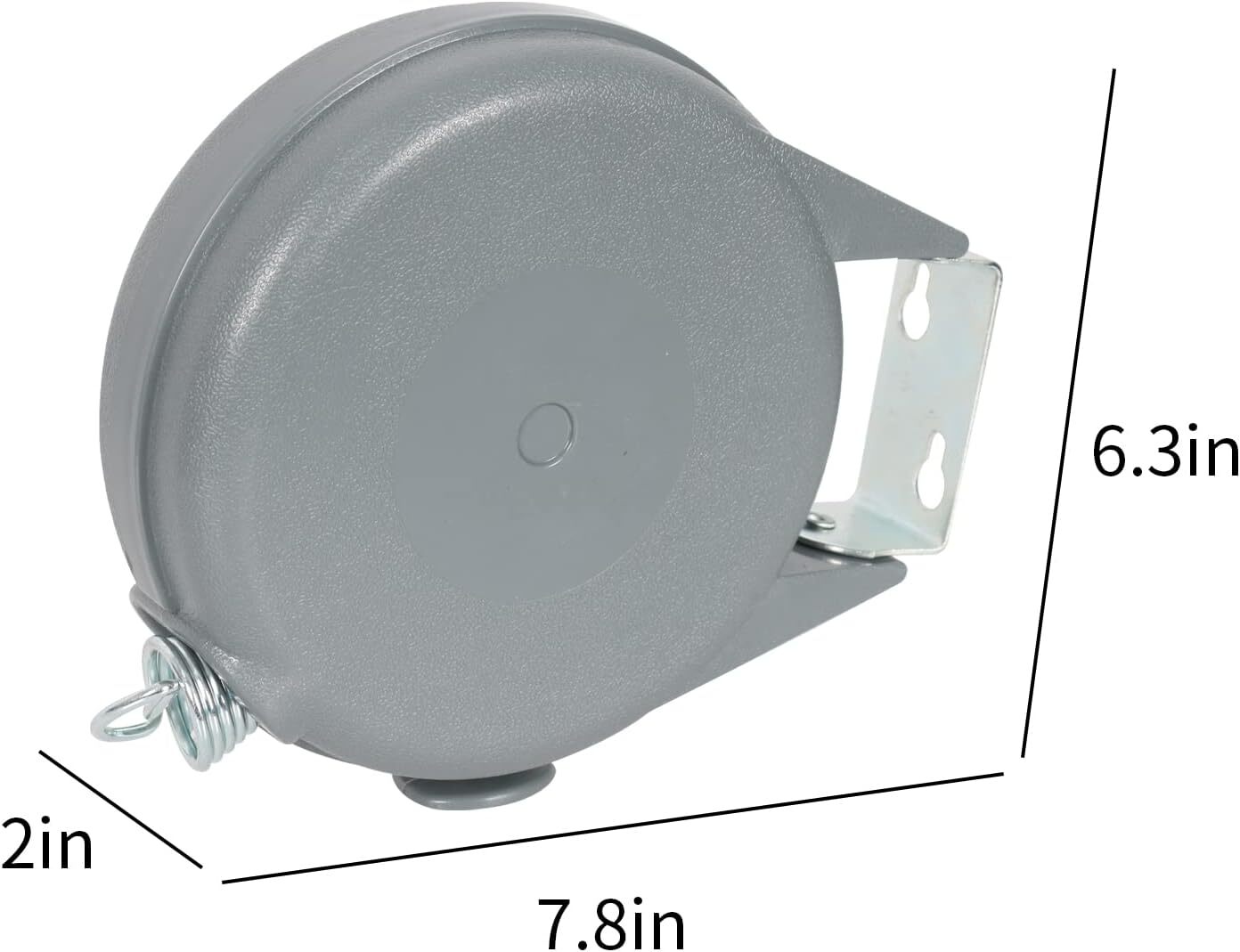 Retractable Clothesline Heavy Duty Retracting Clothes Line Outdoor and Indoor wi