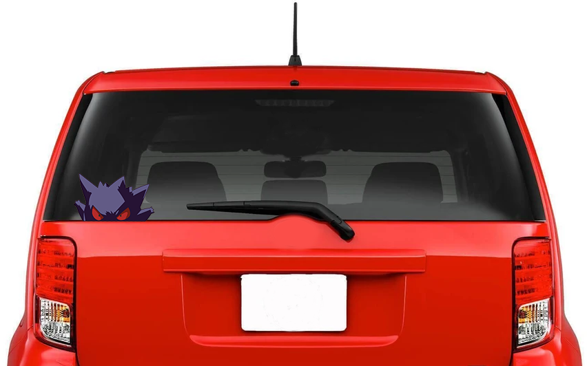 Gengar POKEMON STICKER DECAL -Peeker Peeking- 4 Different Sizes