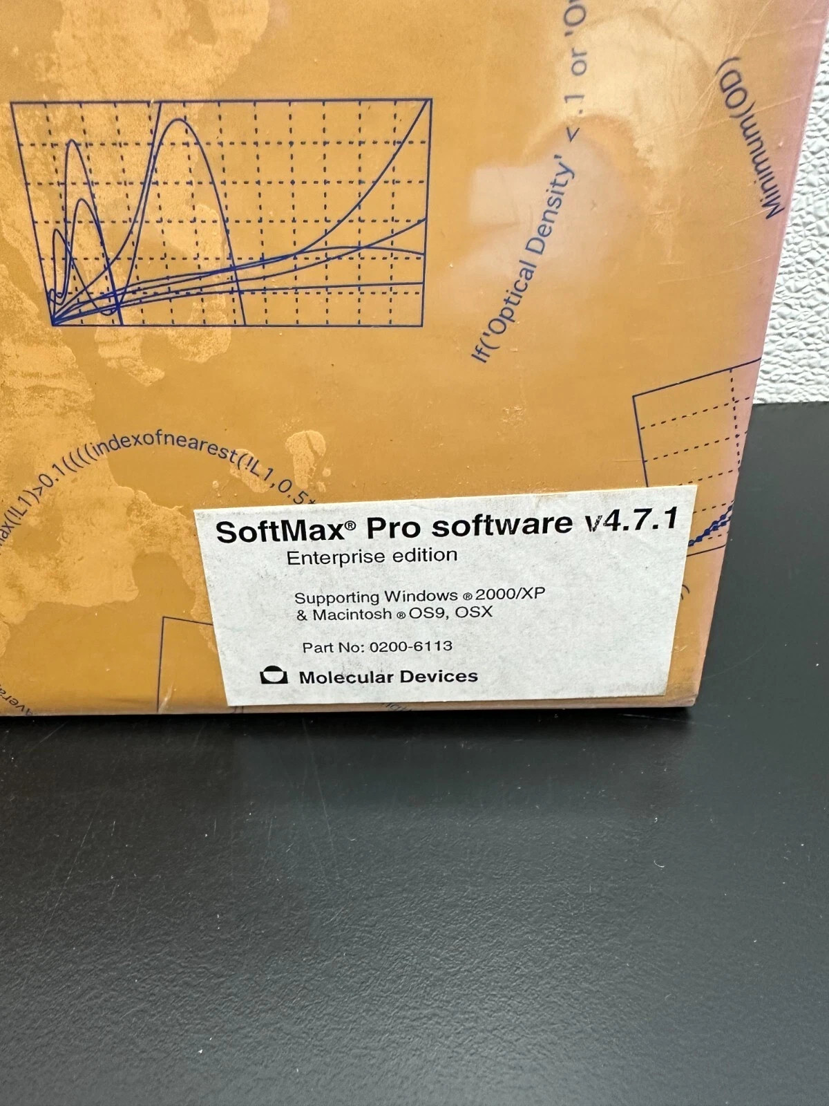 Molecular Devices PN 0200-6113 SoftMax Pro Software v4.7.1