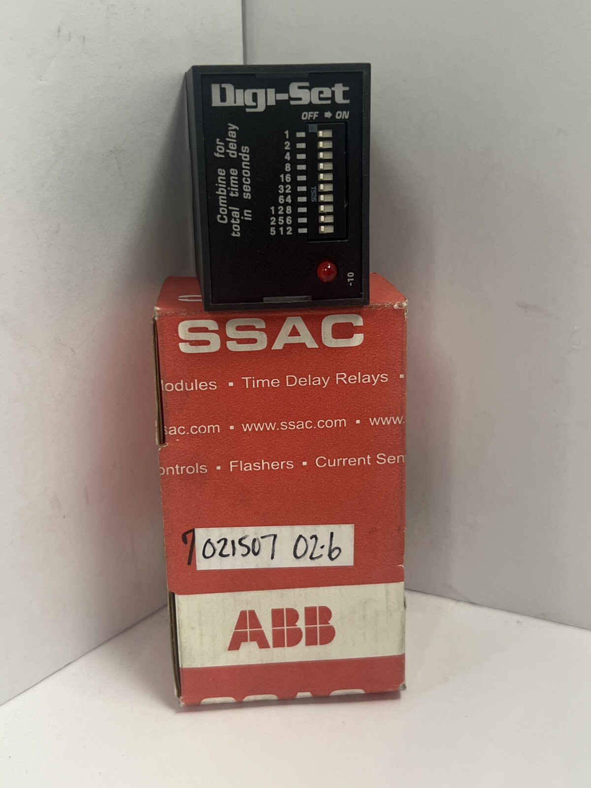 ABB TDB120AL 120VAC [4305] Time Delay Relay