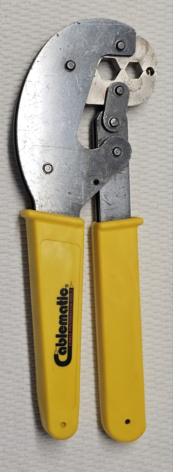 Vintage Ripley Co Cablematic CR 611U Hex Crimp Tool LN Lineman Bell System MINT